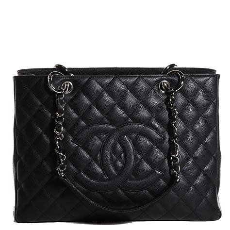 chanel quilted tote uk|Chanel caviar shopping tote price.